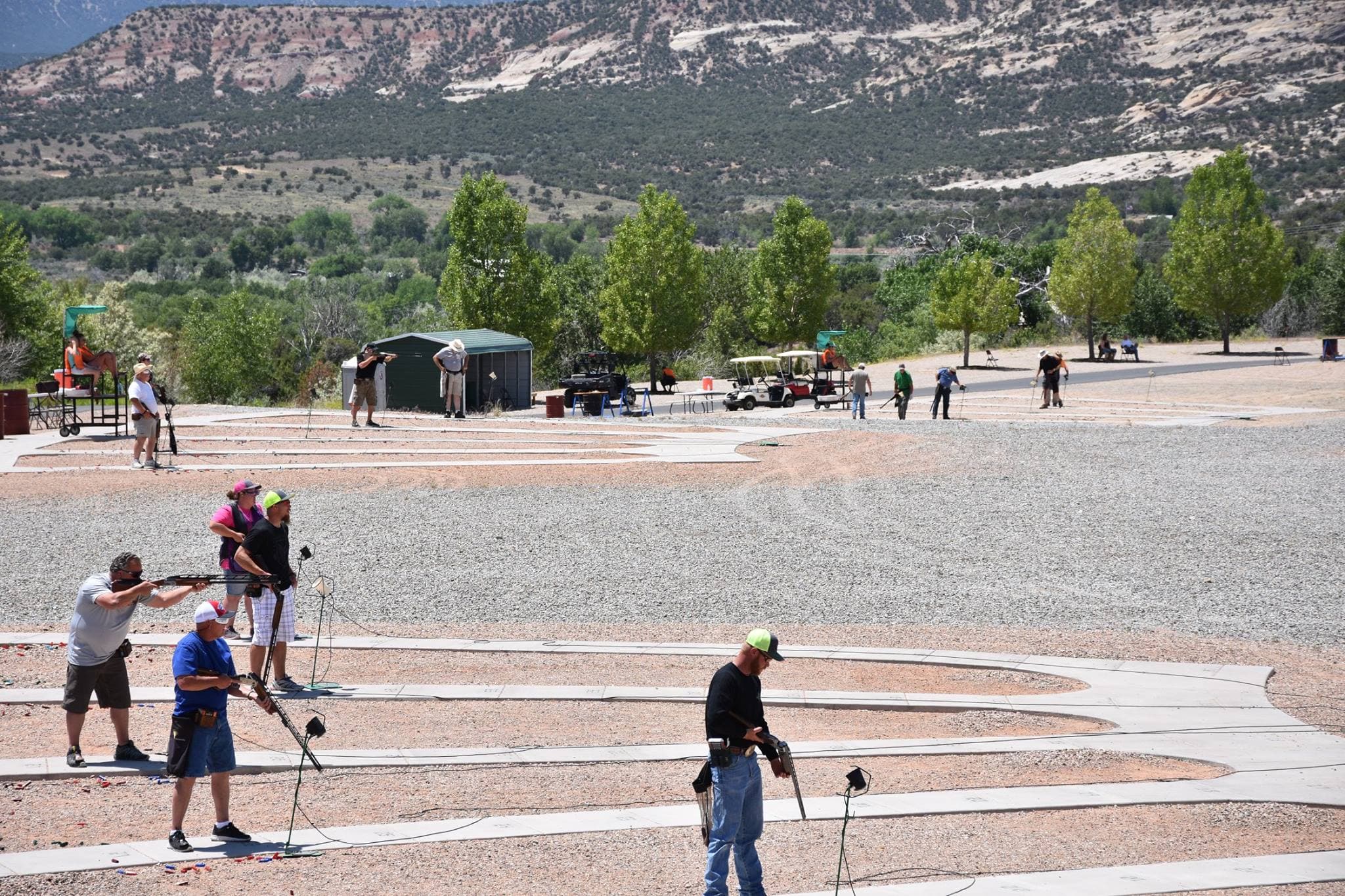 Photo from a Vernal Rod & Gun Club shoot.
